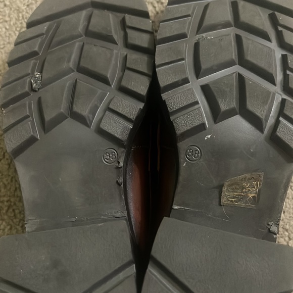 L’Intervalle Bourges Leather Loafers in Brown Size 38/7.5 - Picture 3 of 3